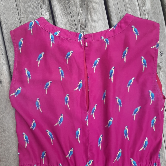 Pink Martini Bird Print Dress - Picture 6 of 7